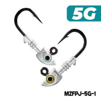 MAZUZEE - Predator Jighead - 5G (Hook: 32833UN-BN 1/0)